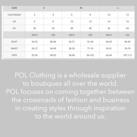 𝅺POL Woven  Gauze Top Lace Contrast & Bell Sleeves - Picture 16 of 16